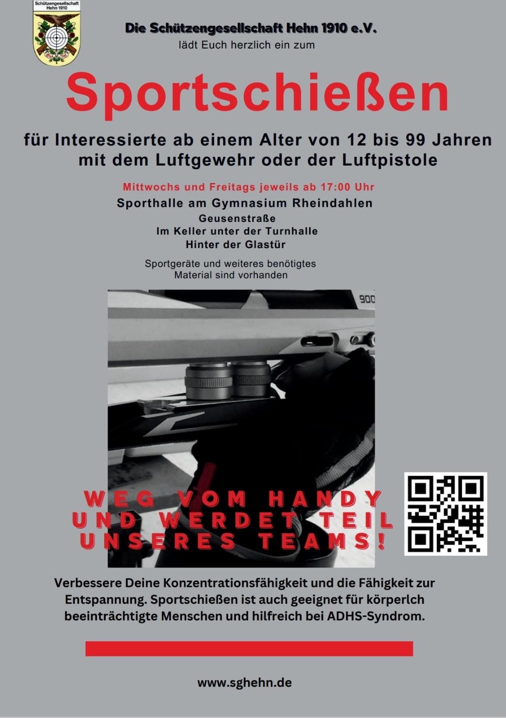 Flyer neu für Rheindahlen